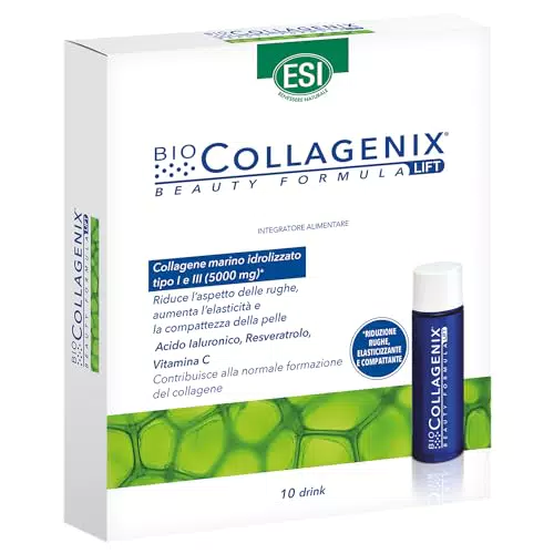 ESI Biocollagenix: Integratore Antiage con Collagene Marino e Vitamina C