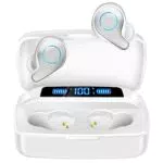 Auricolari Senza Fili Esiposs Bluetooth 5.0 - Cuffie Wireless Stereo con Mic, IPX7 Impermeabile - Ricarica USB-C - Compatibile con iPhone Samsung Android