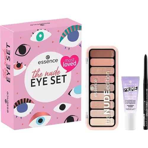 Essence Cosmetics Set Regalo Trucco Occhi Nude, Senza Microplastica e Alcool