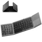 Tastiera Bluetooth Pieghevole con Touchpad per Tablet e Smartphone