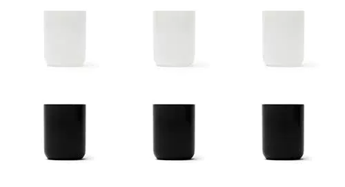 Set 6 Bicchieri Excelsa Nordic in Vetro Spruzzato