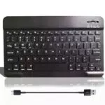 EYERIYO Bluetooth Tastiera senza fili per Tablet - Compatibile con iPad, Samsung Galaxy Tab, Lenovo Tab, Huawei Matepad, Xiaomi Pad - Tipo C Ricarica
