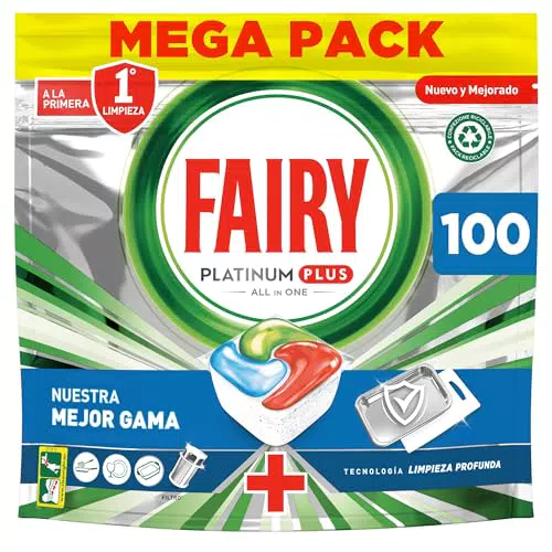 Fairy Platinum Plus - Capsule Lavastoviglie con Brisa di Erbe