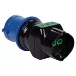 Adattatore Industriale Fanton 78090-E con Prese Bipasso Italiane e Italo/Tedesca