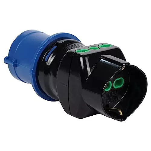 Adattatore Industriale Fanton 78090-E con Prese Bipasso Italiane e Italo/Tedesca