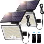Faretti Solari a LED da Esterno con Sensore di Movimento IP65 Impermeabile - Marca X