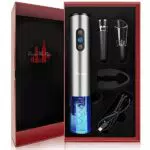Cavatappi Elettrico Flauno con Apribottiglie Ricaricabile e Accessori per Vino