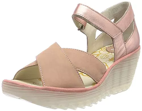 Fly London Sandali con Zeppa Donna Yent365fly