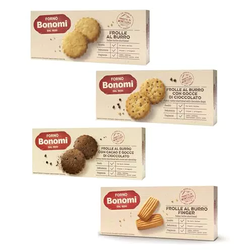 Forno Bonomi Kit Frolle al Burro: Gusta le Nostre Deliziose Frolle per uno Snack Goloso.