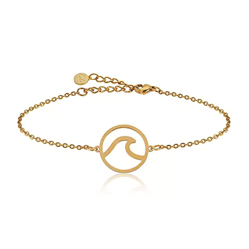 Bracciale Donna in Acciaio Onda del Mare - GD GOOD.designs