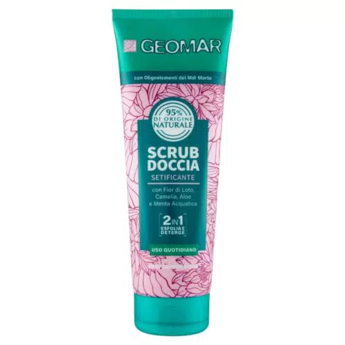 Geomar Scrub Corpo Doccia Setificante 2 in 1 Vegan 250 ml