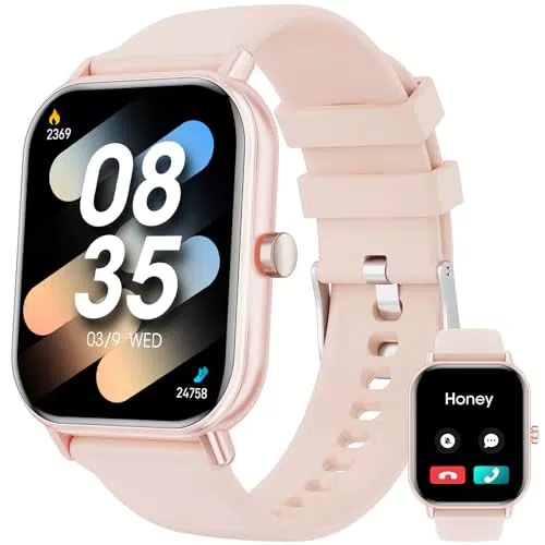 Haulvean Smartwatch Bluetooth con 100+ Modalità Sportive e Monitoraggio Fitness