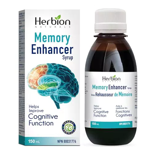Herbion Naturals Amplificatore di Memoria al Liquirizia per Adulti