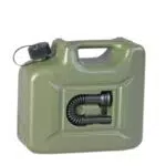 Hünersdorff Tanica Carburante Profi da 10 Litri - Verde Oliva