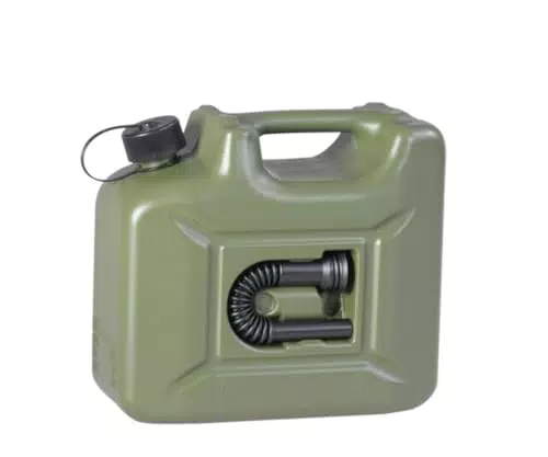 Hünersdorff Tanica Carburante Profi da 10 Litri - Verde Oliva