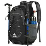 Igolumon Zaino Trekking 40 Litri Ultraleggero Impermeabile per Viaggio e Trekking con Strisce Riflettenti