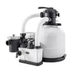 Pompa Filtro a Sabbia Intex Krystal Clear con Generatore Salino di Cloro Saltwater System Integrato