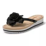 Infradito Donna Estive JOMIX con Zeppa e Fiore - Moda e Comfort per la Spiaggia