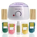 Mealiss 10 - Kit Cera Brasiliana e Scaldacera Depilazione Professionale