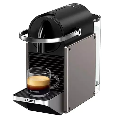 Macchina Nespresso Pixie Titan: Caffè Espresso Programmabile con 2 Lunghezze