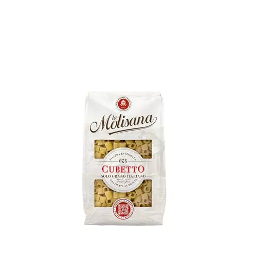 Pasta La Molisana Cubetto n. 63 - Grano Italiano Trafilata al Bronzo
