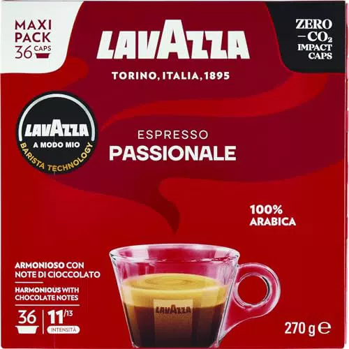 Lavazza Espresso Passionale - Capsule di Caffè Compatibili