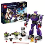 LEGO Lightyear Disney Pixar Battaglia Di Zurg - Giochi Per Bambini Con Minifigure Di Buzz E Izzy - Robot Giocattolo Action Figure Mech