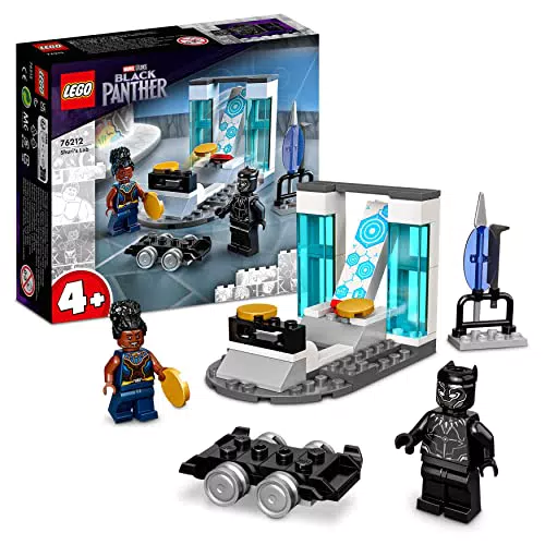 LEGO Marvel - Il Laboratorio di Shuri con Black Panther Minifigure
