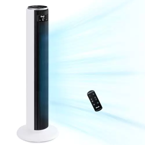 LEVOIT Ventilatore a Torre Silenzioso per Camera da Letto con Telecomando