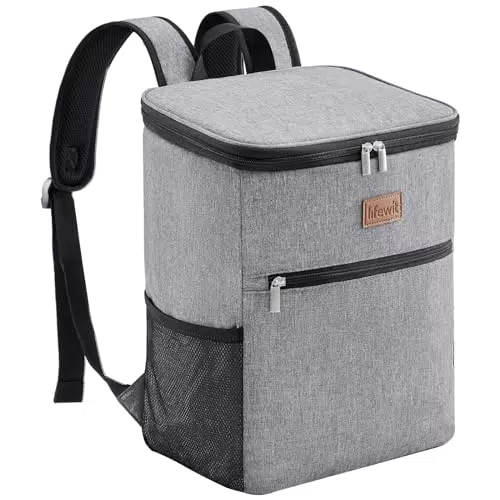 Borsa Termica Lifewit da 21L con Fodera Rigida per Picnic e Campeggio