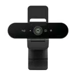Logitech Brio Stream Webcam 4K HD con Microfono e Luce HD - Compatibile con Microsoft Teams, Zoom e Google Meet