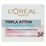 L'Oréal Paris Tripla Attiva Crema Viso Idratante Protettiva Giorno