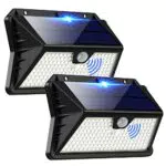 Faretto LED Esterno con Sensore di Movimento - Lampada Solare IP65 Impermeabile