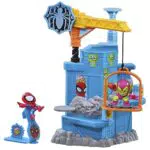 Hasbro Marvel Stunt Squad Playset con Spider-Man e Green Goblin