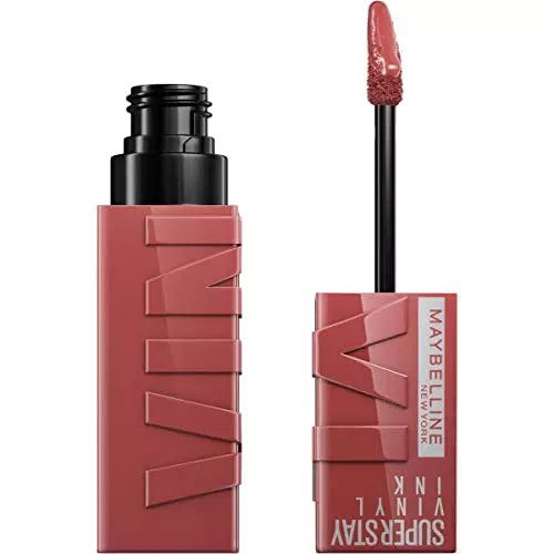 Maybelline New York Rossetto Liquido Super Stay Vinyl Ink Effetto Vinilico Vegan