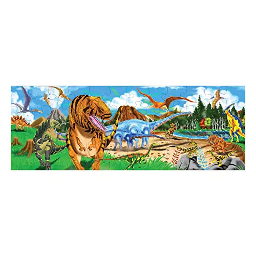 Melissa & Doug - Puzzle da Pavimento Terra dei Dinosauri