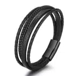 Bracciale Uomo in Pelle Premium MenYiYDS - Idea Regalo Maschile