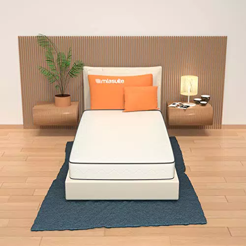 Miasuite Materasso Singolo Ortopedico in Waterfoam 80x200 cm - Altezza 18 cm