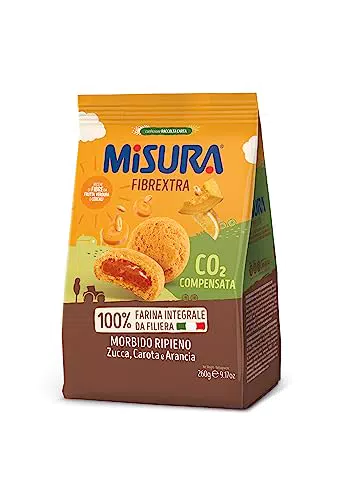 Misura Frollino Integrale Fibrextra, Con farcitura alla zucca