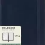 Moleskine Agenda Settimanale con Spazio per Note 12 Mesi 2024