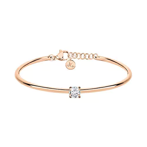 Bracciale da Donna Morellato Collezione Cerchi in Acciaio e Pietra