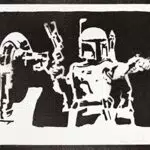Poster Handmade Moreno-Mata Graffiti Film ST. WA. - Quadri Moderni Parete
