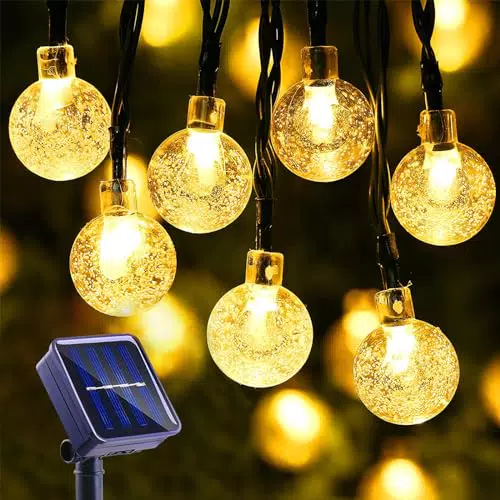 Catena Luminosa Solare a LED per Esterno - Decorazioni Giardino e Patio