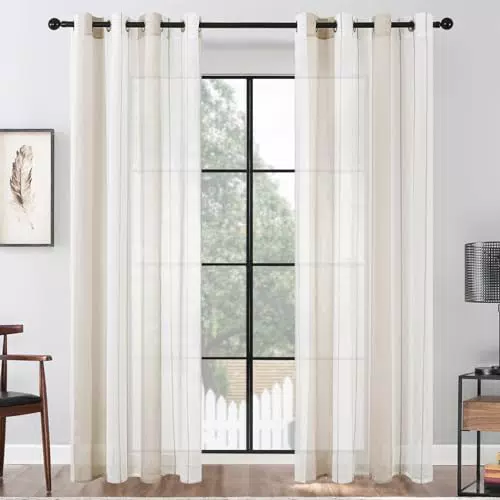 Tende Moderne a Strisce Verticali per Soggiorno e Camera da Letto - MRTREES