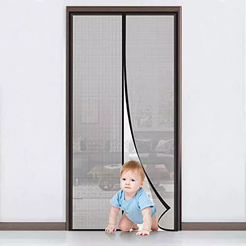 Zanzariera Porta Finestra Magnetica MYCARBON Tenda Anti Insetti Esterno - Rete Zanzariere Calamita