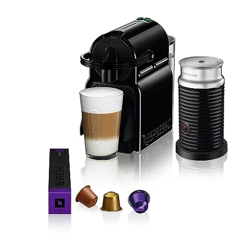 De'Longhi Nespresso Inissia con Aeroccino: Macchina da caffè Nespresso, Nero