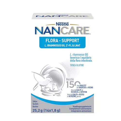 Nestlé Nancare Flora-Support Integratore Alimentare Pediatrico da 12 Mesi