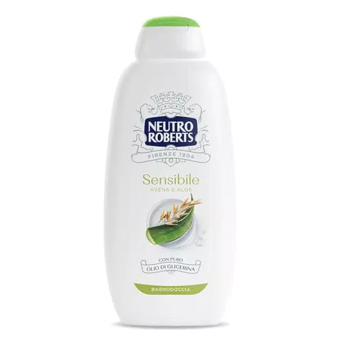 Neutro Roberts Bagnoschiuma Corpo Sensibile con Avena e Aloe - 600 ml