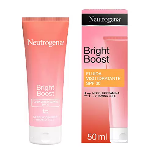 Neutrogena Bright Boost Crema Viso SPF 30 con Neoglucosomina
