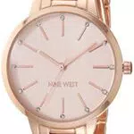 Nine West Orologio da Donna con Bracciale con Cristalli